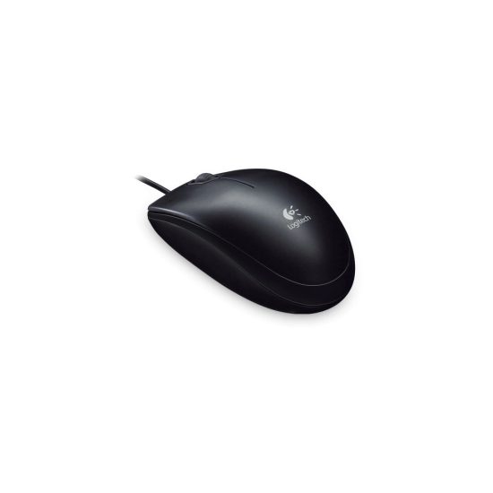 Logitech B100 USB egér fekete